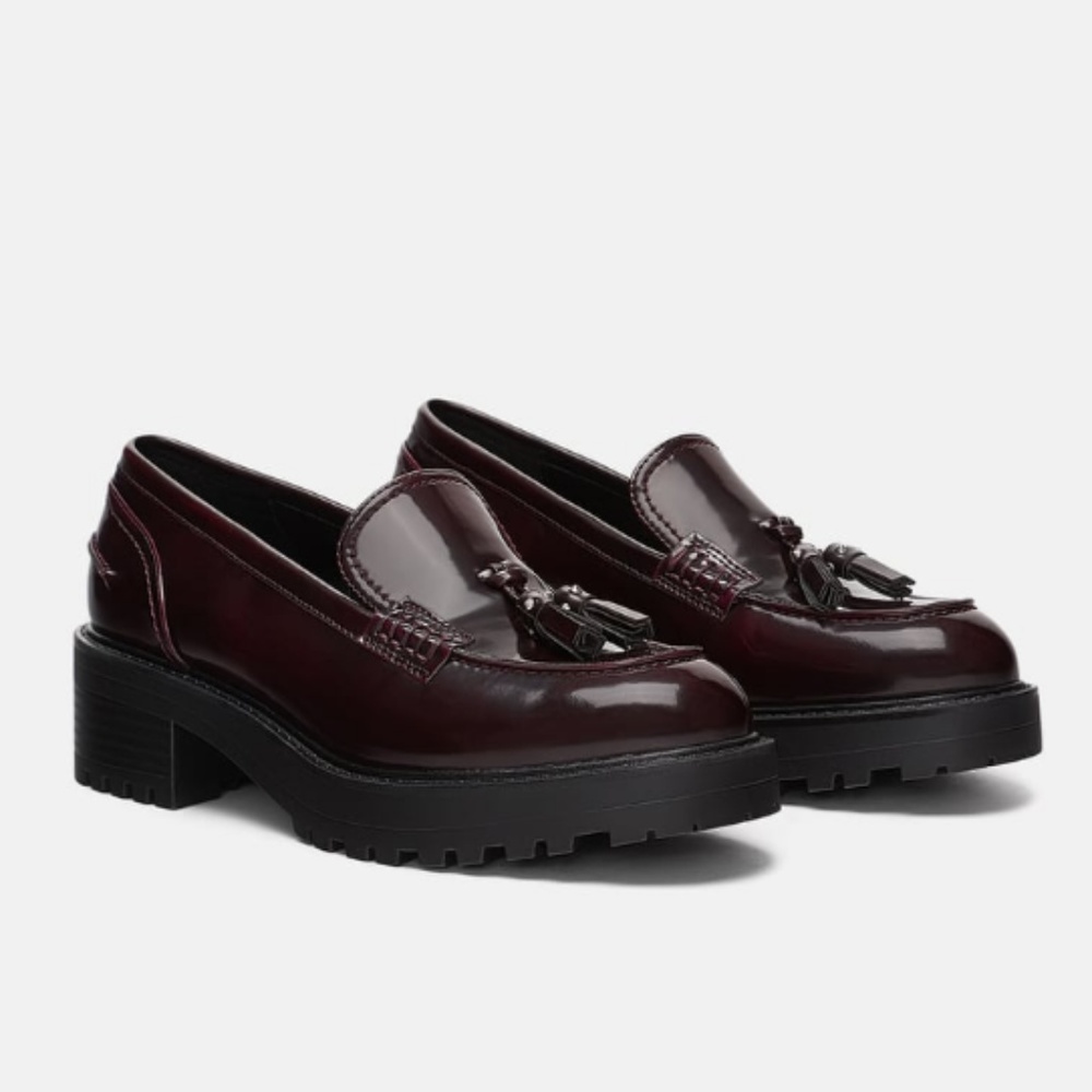Zara Platform Loafers